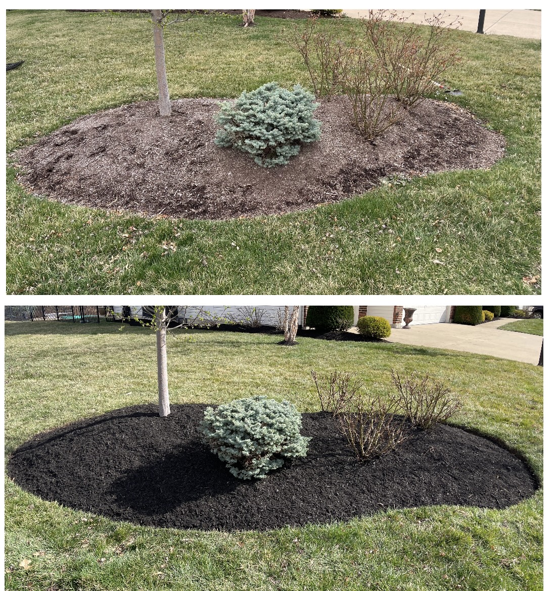 SPRING MULCH INSTALLATION IN O'FALLON, MISSOURI